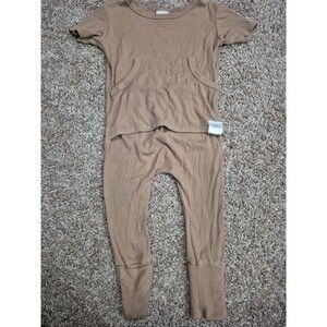 Ready set romper size 6-12M  - tan
